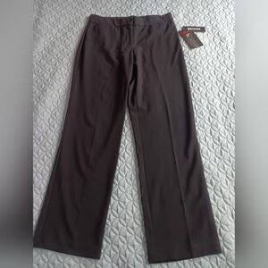 Briggs New York Womans Black Dress Pants